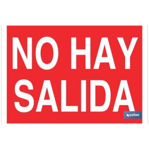 No hay salida