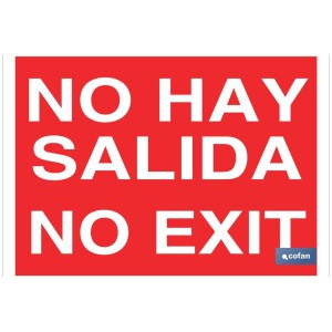 No hay salida. No exit