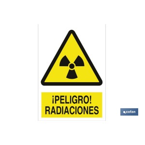 ¡Peligro! radiaciones