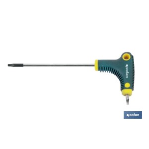 Destornillador Torx | Con mango en T doble punta | Modelo punta Torx desde T-10 hasta T-40