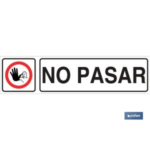 No pasar