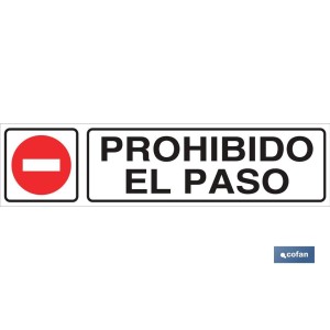 Prohibido el Paso