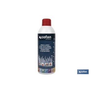 Apagallamas en spray 300 ml | Mini extintor casero | Aerosol contra incendios doméstico