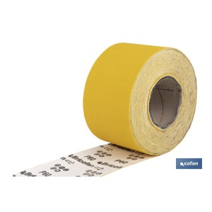 Rollo Lija Papel Amarillo