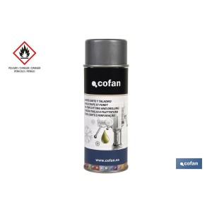 Aceite en spray para corte y taladro 400 ml | Lubricante de perforación | Para evitar el sobrecalentamiento