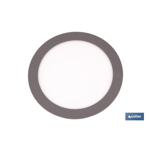 Downlight Gris redondo Empotrar