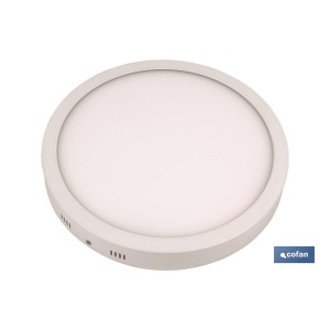 Downlight Blanco redondo Superficie