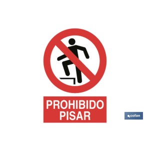 Prohibido pisar