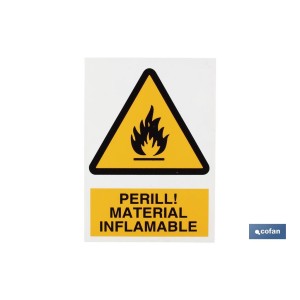 Perill material inflamable