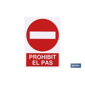 Prohibit el pas