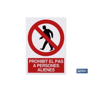 Prohibit pas persones alienes