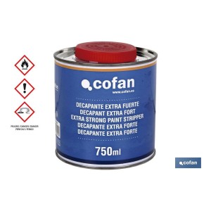 Decapante | Extra Fuerte | Envase 750 ml | Apto para Todo Tipo de Pinturas y Barnices | No contiene Cloruro de Metileno