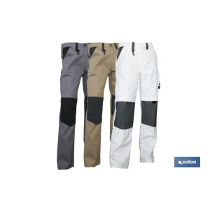 Pantalón de Trabajo | Modelo Lenoir | Varios Colores | Material 60% Algodón y 40% poliéster