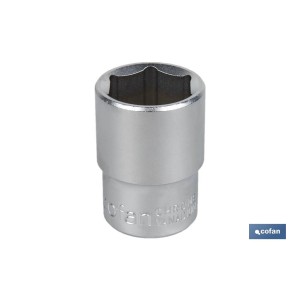 LLave de Vaso métrico 3/8 | 6 caras hexagonal | Medidas desde 8 a 22 mm