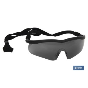 Gafas protectoras de seguridad oscura | Resistente a arañazos | Mayor seguridad en bricolaje y soldadura, entre otros