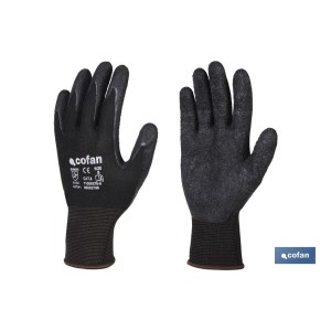 Guantes con soporte de poliéster | Impregnados en látex | Apto para múltiples procesos | Seguros y cómodos