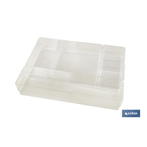 Set organizador de 6 piezas | Organizador multiusos| Ideal para organizar y almacenar