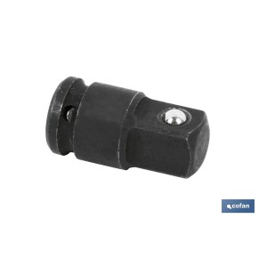 Adaptador de impacto 3/8 a 1/4| Con cuadradillo macho 1/4 y hembra de 3/8  | Fabricado especial para herramientas de impacto