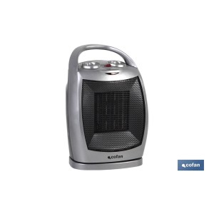 Termo ventilador Eléctrico | Modelo Finlandia | Doble Función de Calor 750 - 1500 W | Calefactor Cerámico PTC