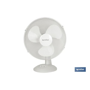 Ventilador Blanco Modelo Solano de 3 velocidades