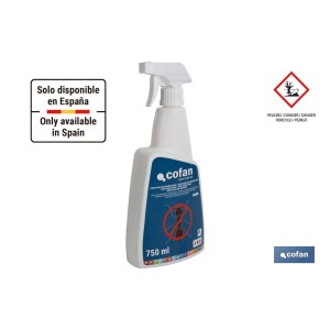 Insecticida para Hormigas | Aplicar con pulverizador | Capacidad de 750 ml