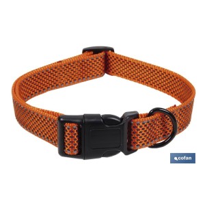 Collar Reflectante para Perros | Color Naranja | Diferentes Medidas