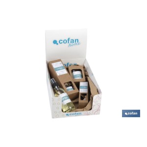 Set de ambientadores con fragancia a Ocean (Océano) | Kit de 3 ambientadores para el hogar y 1 para el coche