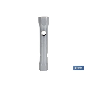 Llave de tubo DIN 896 B | Material: acero endurecido | Doble boca hexagonal | Disponible en diferentes medidas