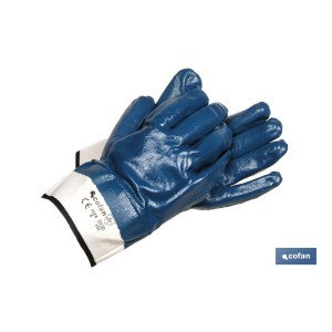 Guantes americanos de nitrilo azul | Para múltiples usos | Resistentes y duraderos | Cómodos y seguros