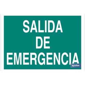 Salida de Emergencia Texto