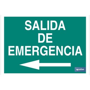 Salida de Emergencia Texto