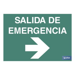 Salida de Emergencia Texto