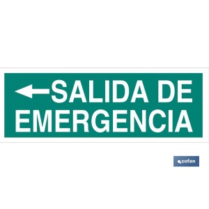 Salida de Emergencia Texto