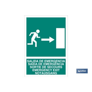 Salida de Emergencia Texto