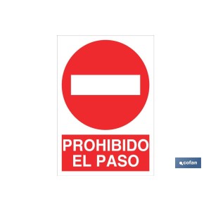 Prohibido el Paso