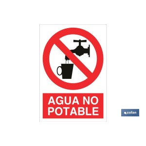 Agua no potable