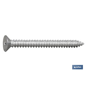 Tornillo Roscachapa Cabeza Avellanada Phillips Zincado