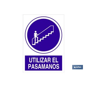 Utilizar el pasamanos