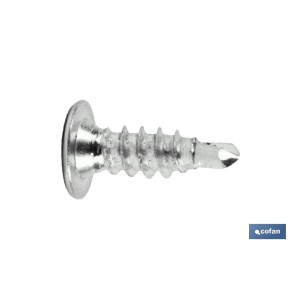 Tornillo autotaladrante cabeza extraplana Phillips INOX